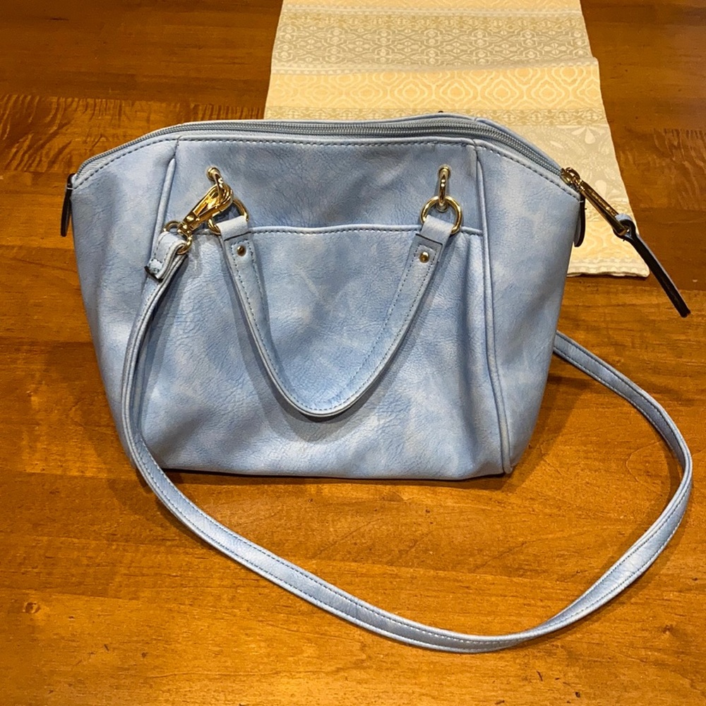 blue juicy couture hand bag